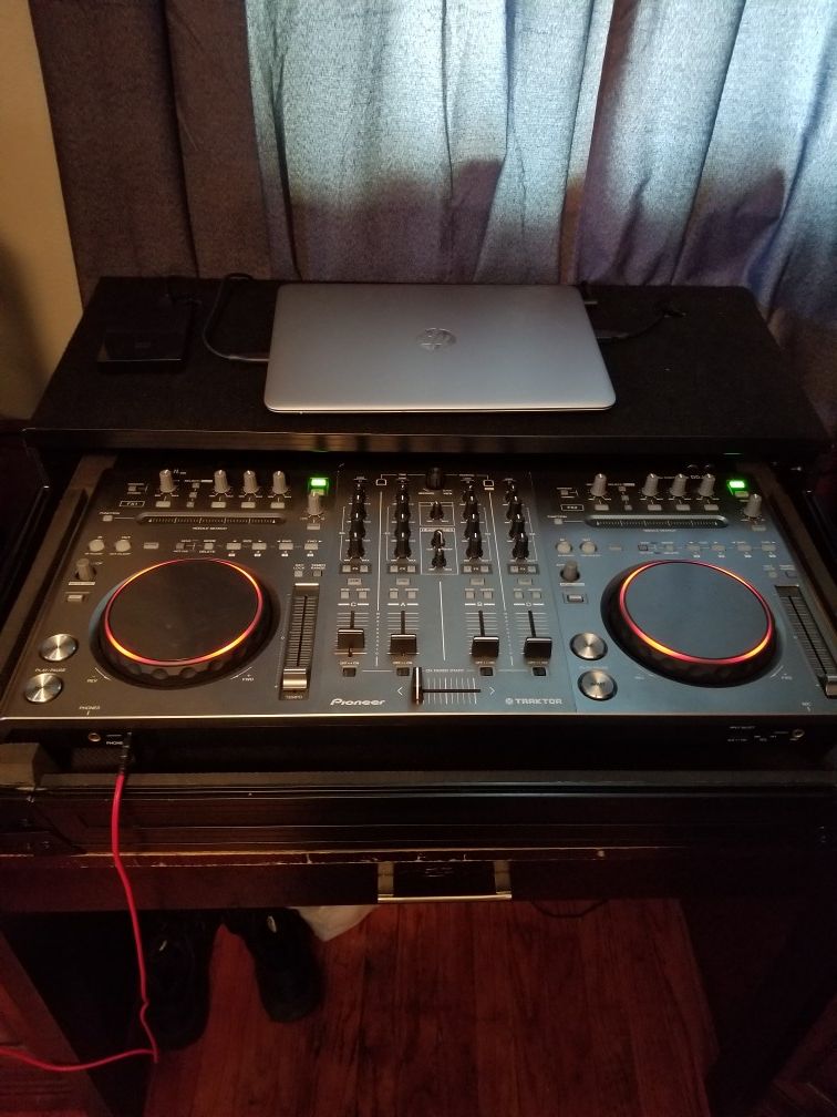 DJ studio equipment