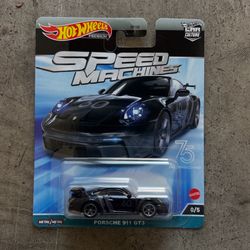 Hot Wheels Premium Porsche 911 GT3 Speed Machines Chase 0/5