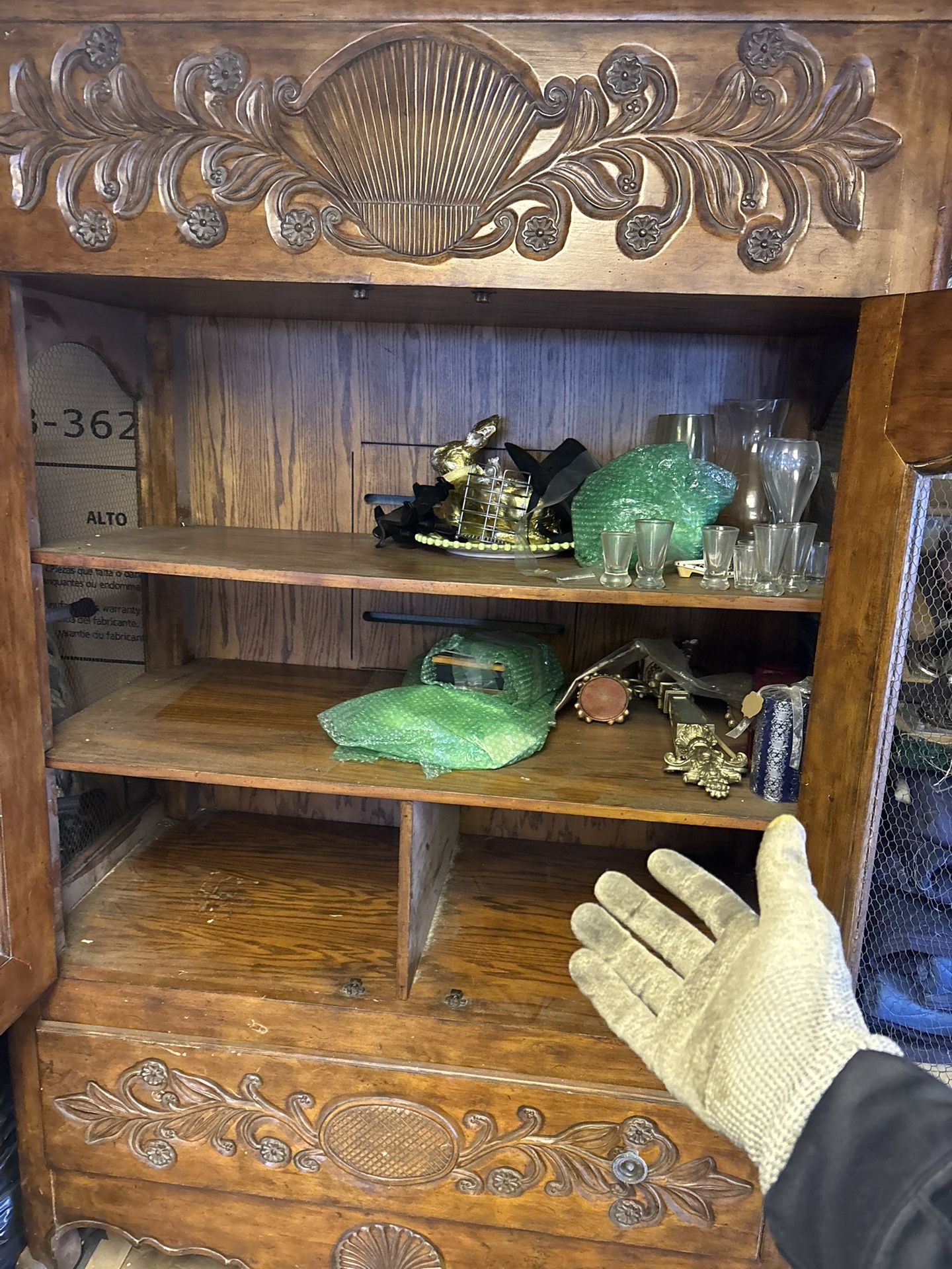 Vintage Antique Armoire