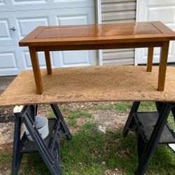 Beautiful Small Coffee Table. No Name Brand. Sold Wood