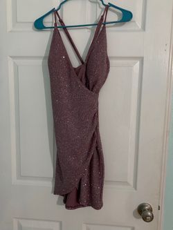 Girls Dress Purple with sparkles size 3?