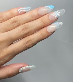 Coachella Apres Gel-x Nails