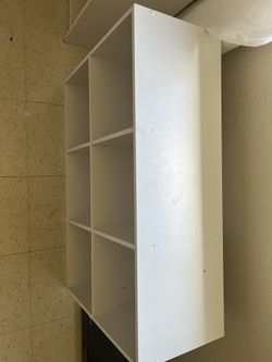 Six Cube Storage Shelf