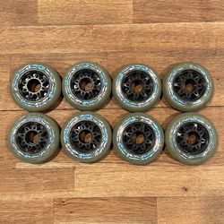green Mushroom Blading Pants wheels for inline skates / rollerblades
