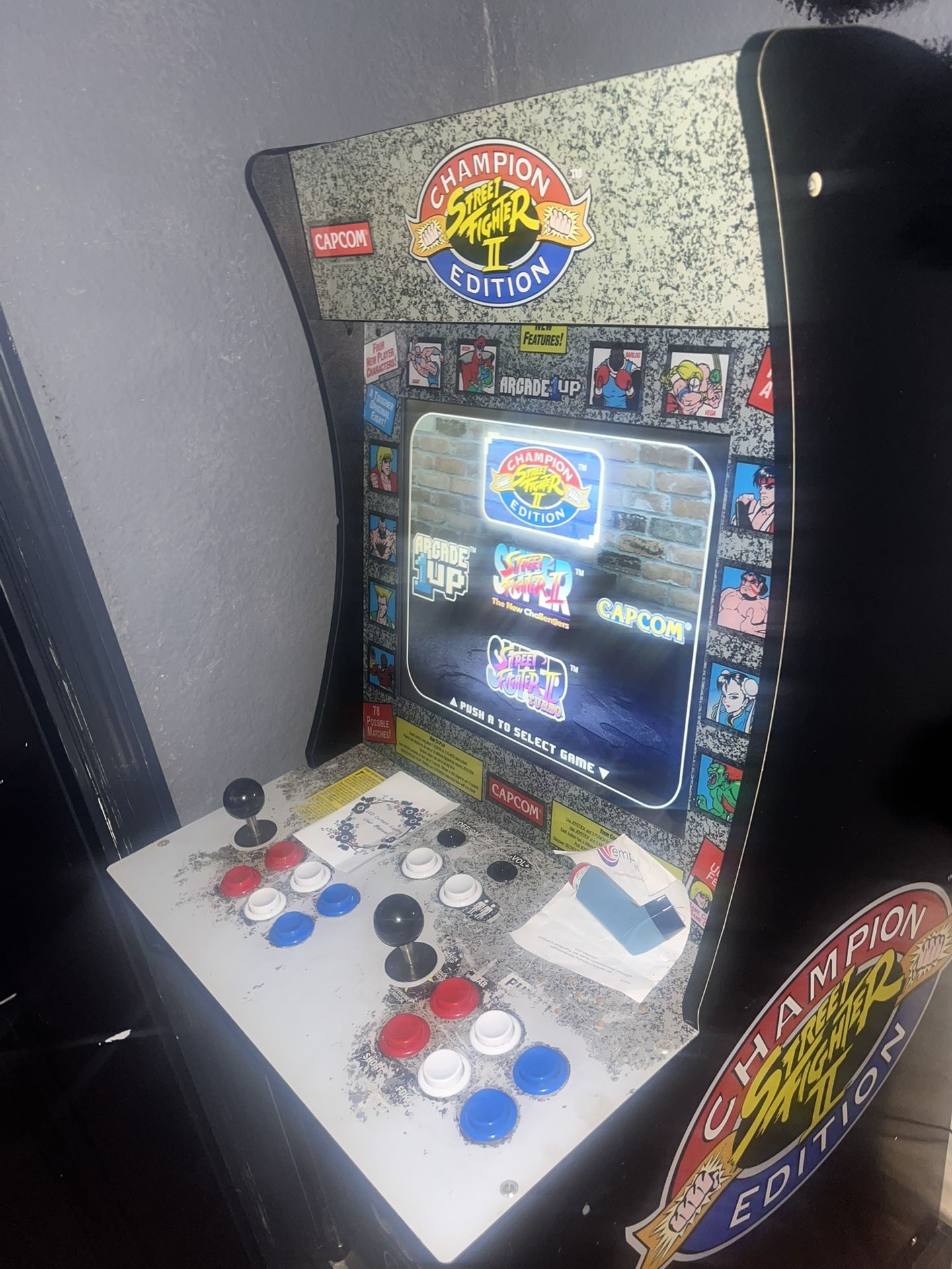 Arcade1Up Street Fighter 2 Champion Edition Arcade Machine