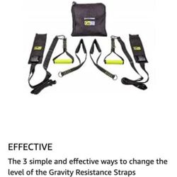 GoFit Gravity Straps, Fitness Equipment (like TRX)