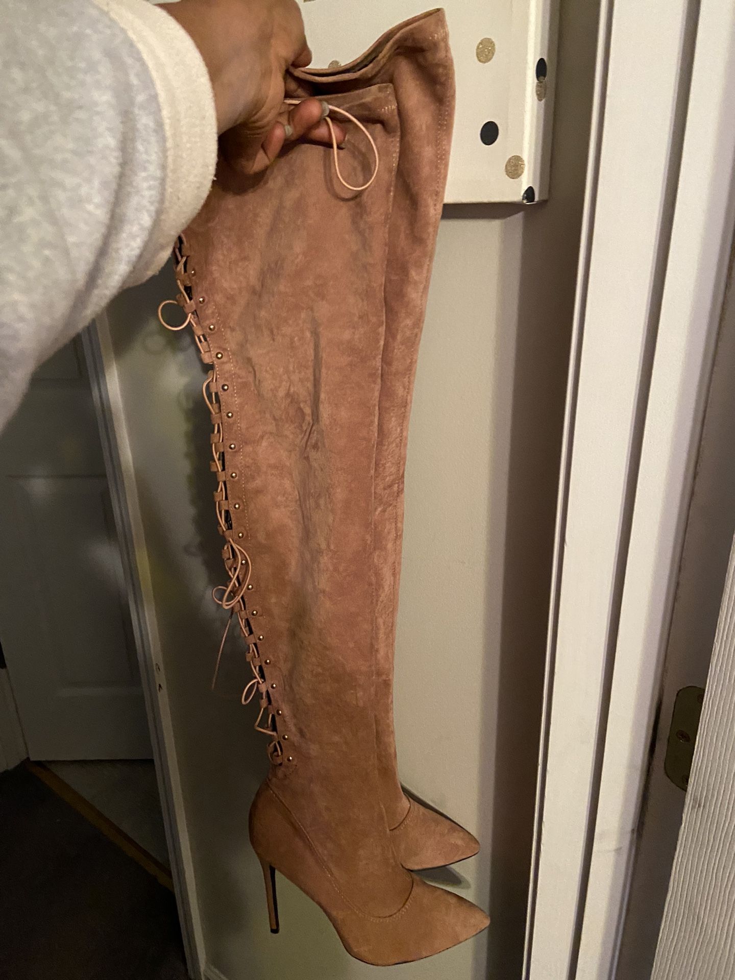 Sexy Thigh High Boots Size 10