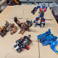 IEARL (turning Mecard) Transformable Robot Cars and Transformer Optimus Prime