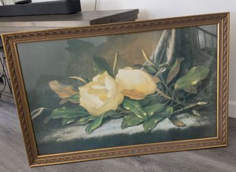 Garden Ridge  Magnolia Still Life Print on Canvas