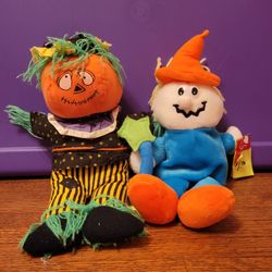 Scarecrow And Crow Plush 
