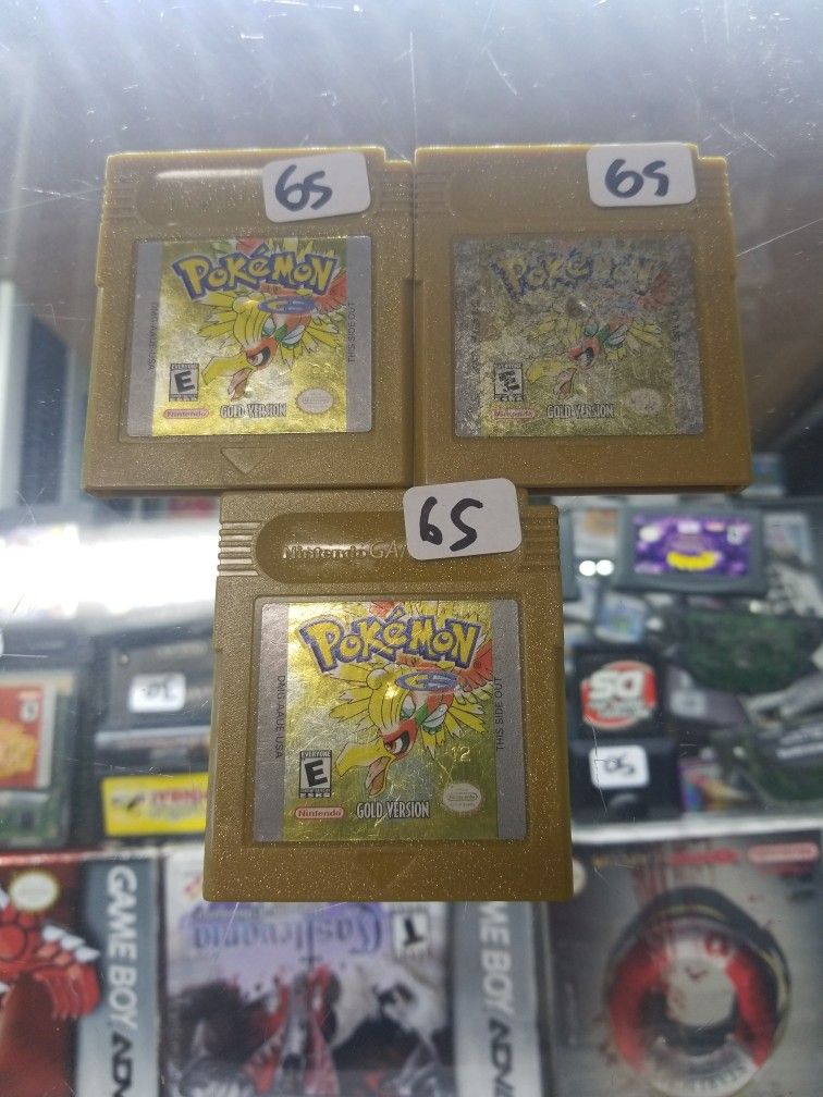 Pokemon Gold $65 Each