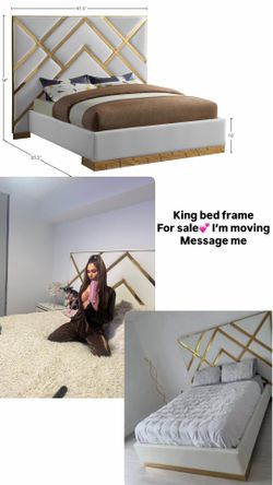 King bed frame