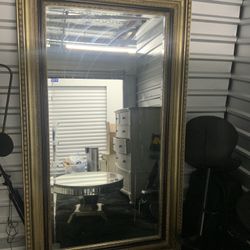 Massive Mirror For A Full Length View