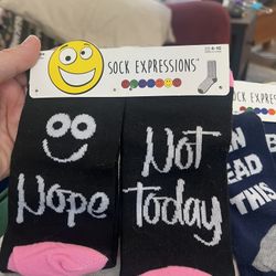 Novelty Socks Size 4-10