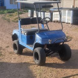 Lifted Golf Cart