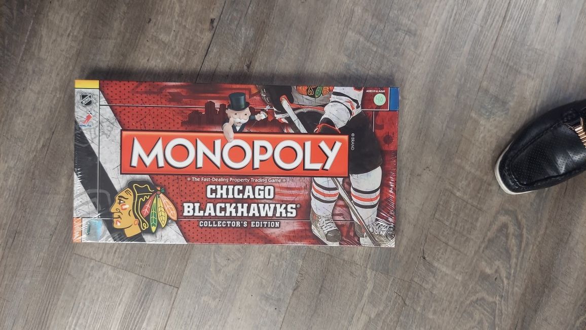 Monopoly Chicago Black Hawks Sealed Board Game-brand New