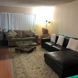 Leather Europian Style Sofa 