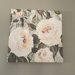 Canvas wall Art Peonies