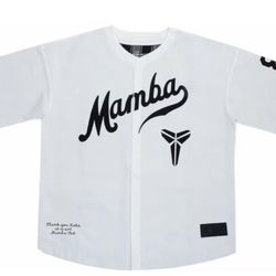 Nike Kobe Bryant Baseball Jersey White Size Medium