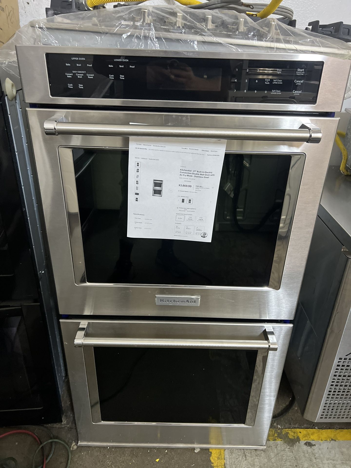 Kitchenaid 30” Double Oven Combo 2024