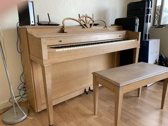 Free piano. Just Needs To Be Moved From One Flight Of Stairs. 