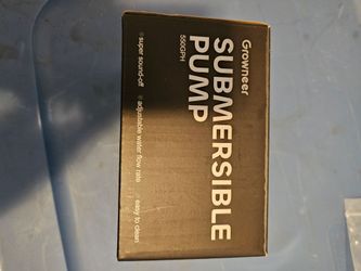 Submersible pump 550GPH
