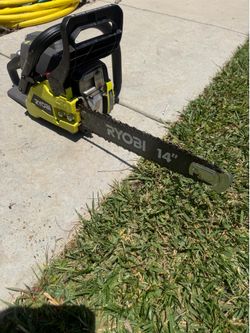 RYOBI Gas Chainsaw 14” Like New