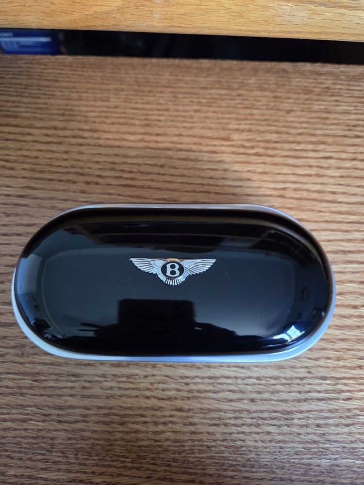 Bentley Continental GT Sunglasses Glasses Console Case CHESTNUT /GREY *USED*