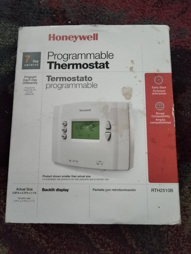 Honeywell 7 Day Programmable Thermostat