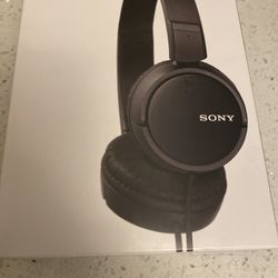 NEW SONY HEADPHONES