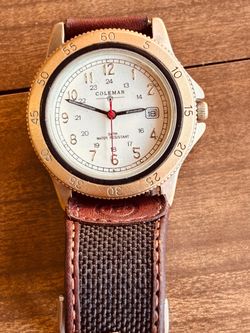 Coleman Water Resistant Watch with Nylon Strap