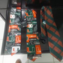 UM TIES. $5 EACH.  ALL 4 FOR $15