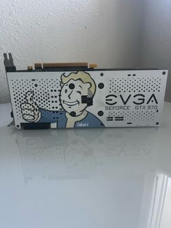 Very Rare Fallout 4 Edition EVGA GeForce GTX 970 4GB RAM Gaming