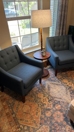 (2) Chairs Modern Profile