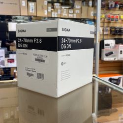 Sigma 24-70mm F2.8 For Sony 