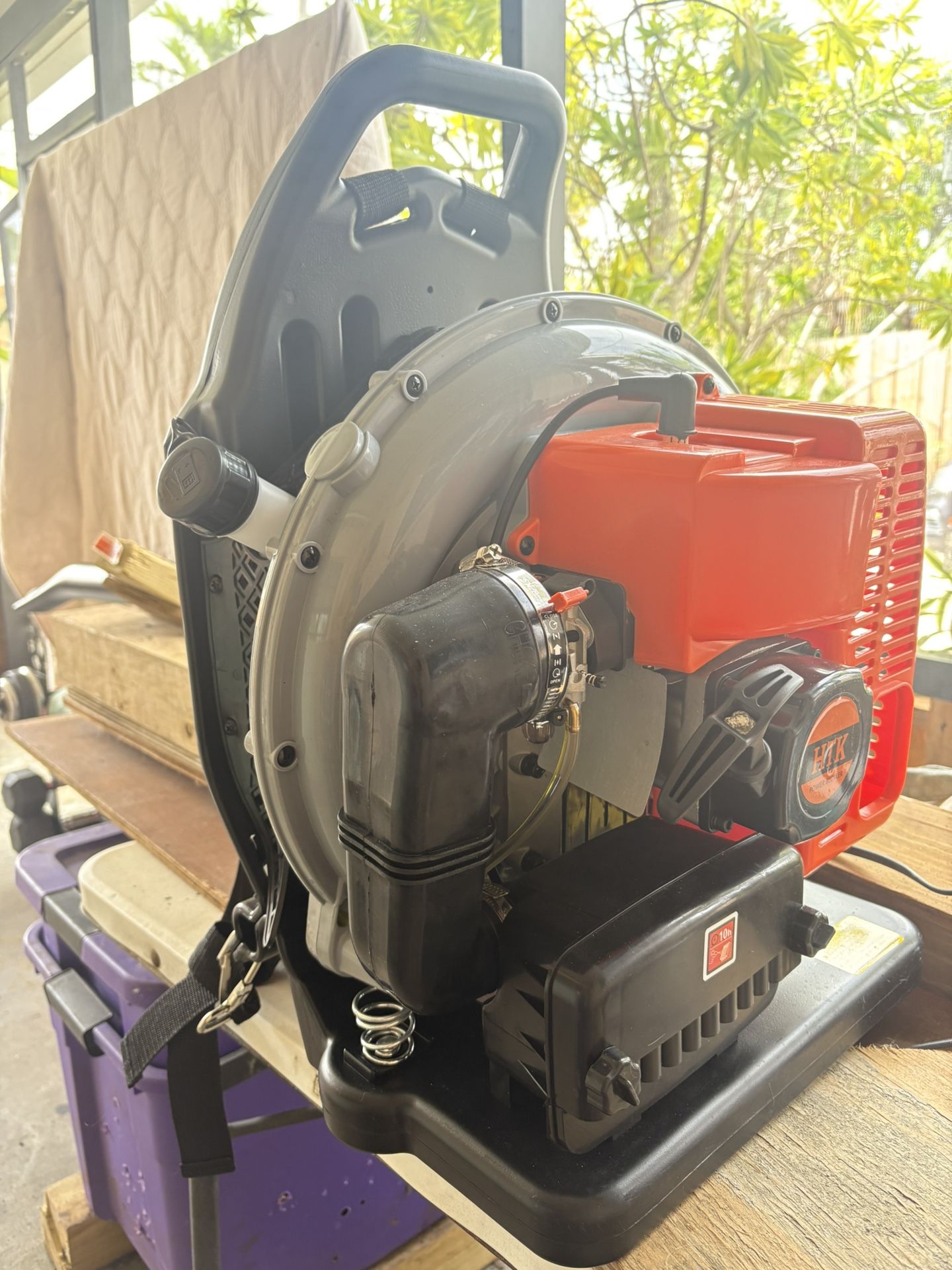 Backpack Leafblower Gas
