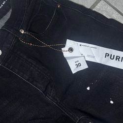 Purple brand black Jeans size 30