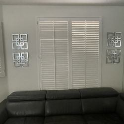 Z GALLERIE MIRRORED WALL ART