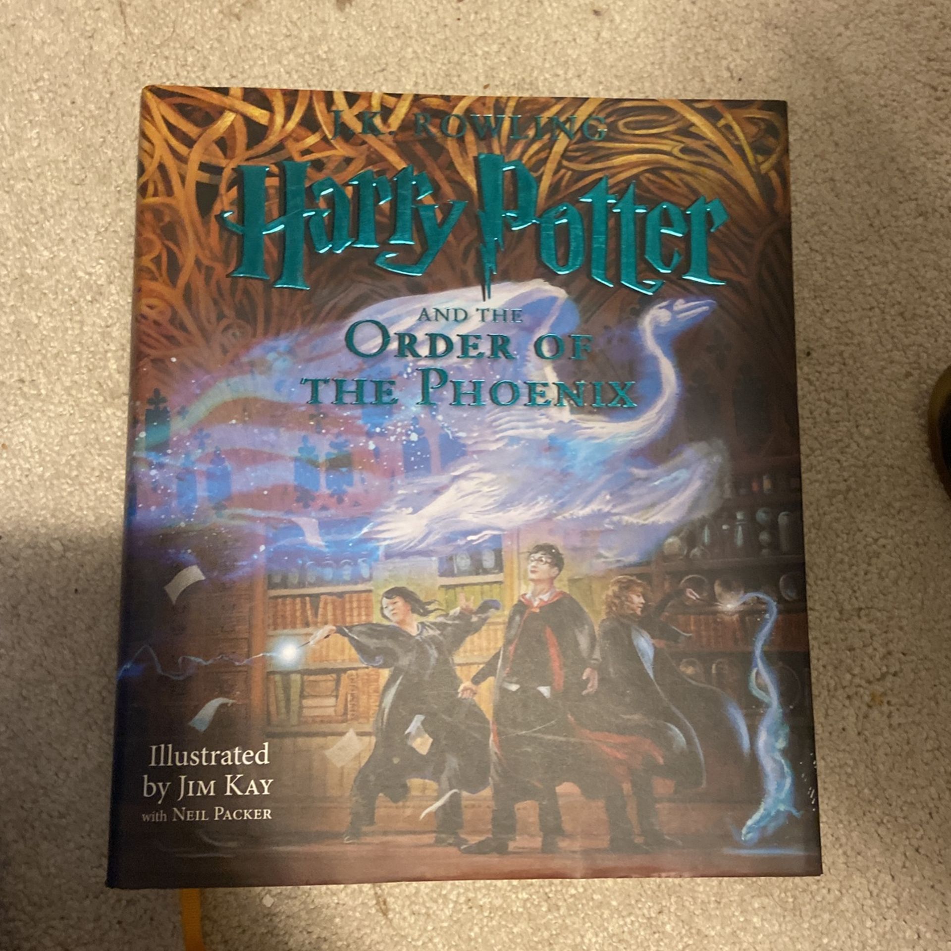 NEW!! Harry Potter And The Order Of The Phoenix Illustrated Edition 