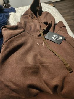Under Armour Brown Pullover Hoodie