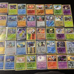 Pokémon Card Lot - Holos, Reverse Holos, Base Cards, Trainers, & Energy Orbs