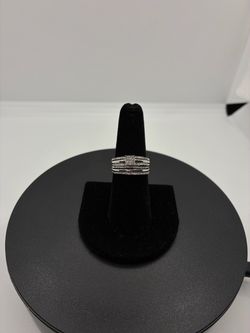 BRAND NEW 14KW .38CTW Quad Bridal Ring Set