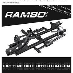 Rambo Fat Tire Electric 2 Bike Hauler Brand New Retails For Over $400