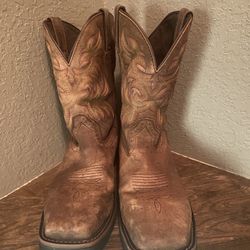 Waterproof Steel Toe Justin boots 12” 