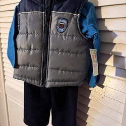 Boys 6-9 Months 3piece Set New With Tags