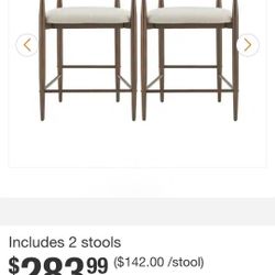 Upholstered bar stools with metal frame(2) Brand new $160
For Both
Sillas para barra nuevos $160 por los 2
