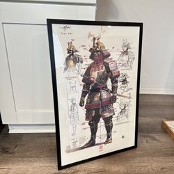 Samurai Armor Wall Art 