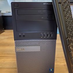 Dell  OPTIPLEX 9020, INTEL QUAD CORE i7-3.40GHz,  1TB HDD, 16GB MEMORY,  Windows 10 OS , DVD RW, GTX 645