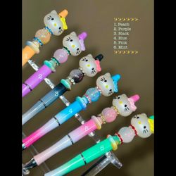 ✨🎀 Hello Kitty Beadable Pen 🎀✨ Gatita 🐾