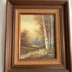 Vintage painting